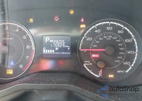 2017 Subaru Impreza 2.0I Premium из США, поврежденный, VIN 4S3GKAB68H3621254